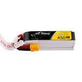 Tattu 450mAh 3s 95C 11.4V HV XT30 Long-pack Lipo Battery