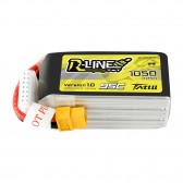 Tattu R-Line 1050mAh 95C 22.2V 6S1P Lipo Battery Pack with XT60 Plug