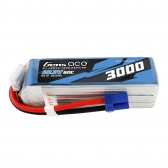 Gens ace 3000mAh 22.2V 60C 6S1P Lipo Battery Pack with EC5 plug