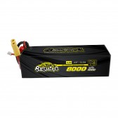 Gens ace 8000mAh 14.8V 100C 4S2P Lipo Battery Pack with EC5-Bashing Series