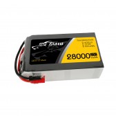 Tattu 28000mAh 22.2V 25C 6S1P Lipo Battery Pack with AS150+XT150