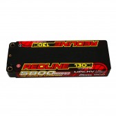 Gens ace Redline Series 5800mAh 7.6V 130C 2S1P HardCase 56# HV Ultra LCG LiPo Battery 