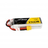 TATTU 2300mAh 14.8V 75C 4S1P Lipo Battery Pack with XT60