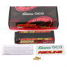 Gens ace 5000mAh 2S 7.4V 140C HardCase 56# Redline 2.0 Series Lipo Battery with 5.0mm bullet for 1/8 1/10 Off Road