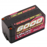 Gens ace 6000mAh  4S 15.2V 140C HardCase 69# Redline 2.0 Series Lipo Battery with 5.0mm bullet for All 1/10 On Road and Off Road