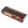 Gens ace 6500mAh  2S 7.6V 140C HardCase 57# Redline 2.0 Series Lipo Battery with 5.0mm bullet for All 1/8 On Road and Off Road