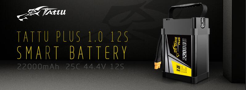 Tattu 22000mAh 12S 25C lipo battery