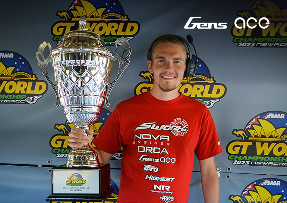 2023 IFMAR 1/8 GTe World Cup champion Jörn Neumann.