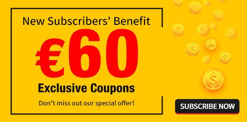 €60 coupon package on gensace.de